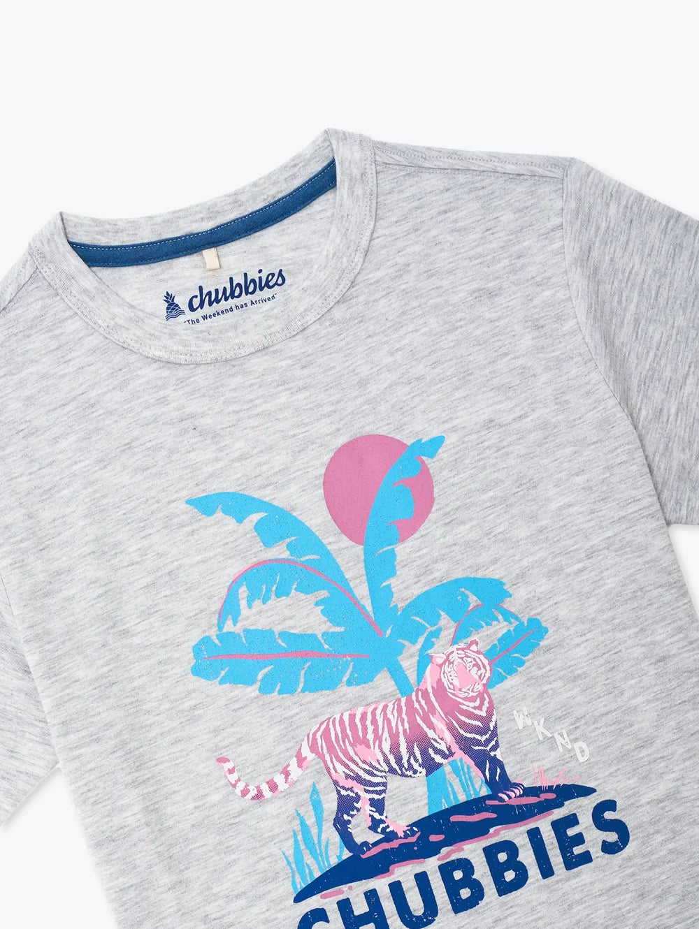 The Palm & Pounce (Boys Non Pocket T-Shirt) - Image 2 - Chubbies Shorts