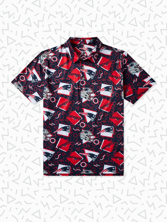The Patriots Game Day Fit (Performance Polo) - Image 1 - Chubbies Shorts