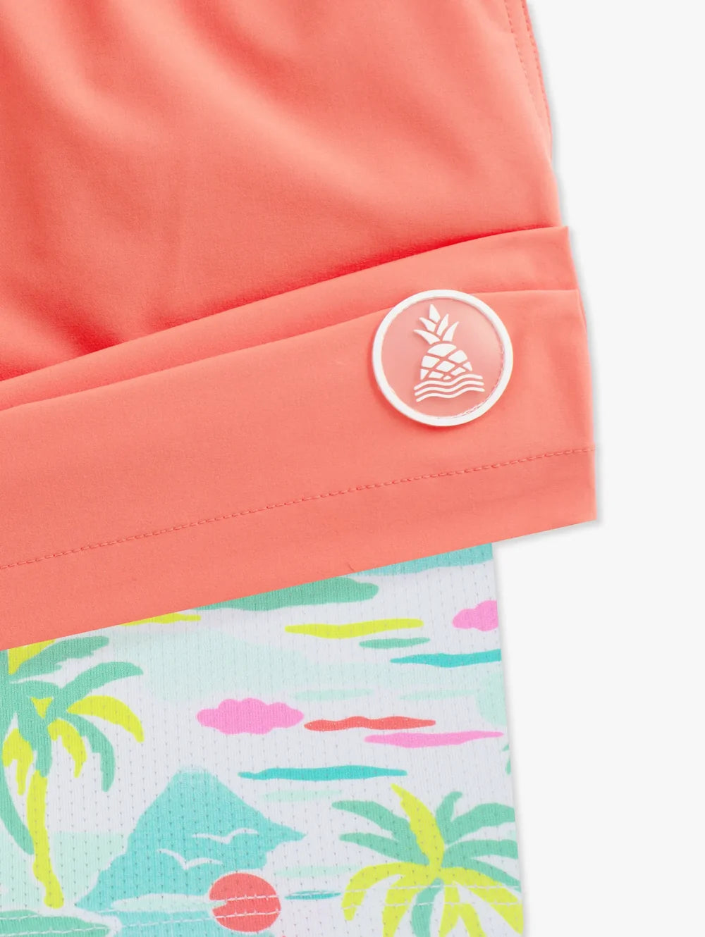 The Peach Perfects 5.5" (Classic Lined Swim Trunk w/ SP WB) - Image 2 - Chubbies Shorts