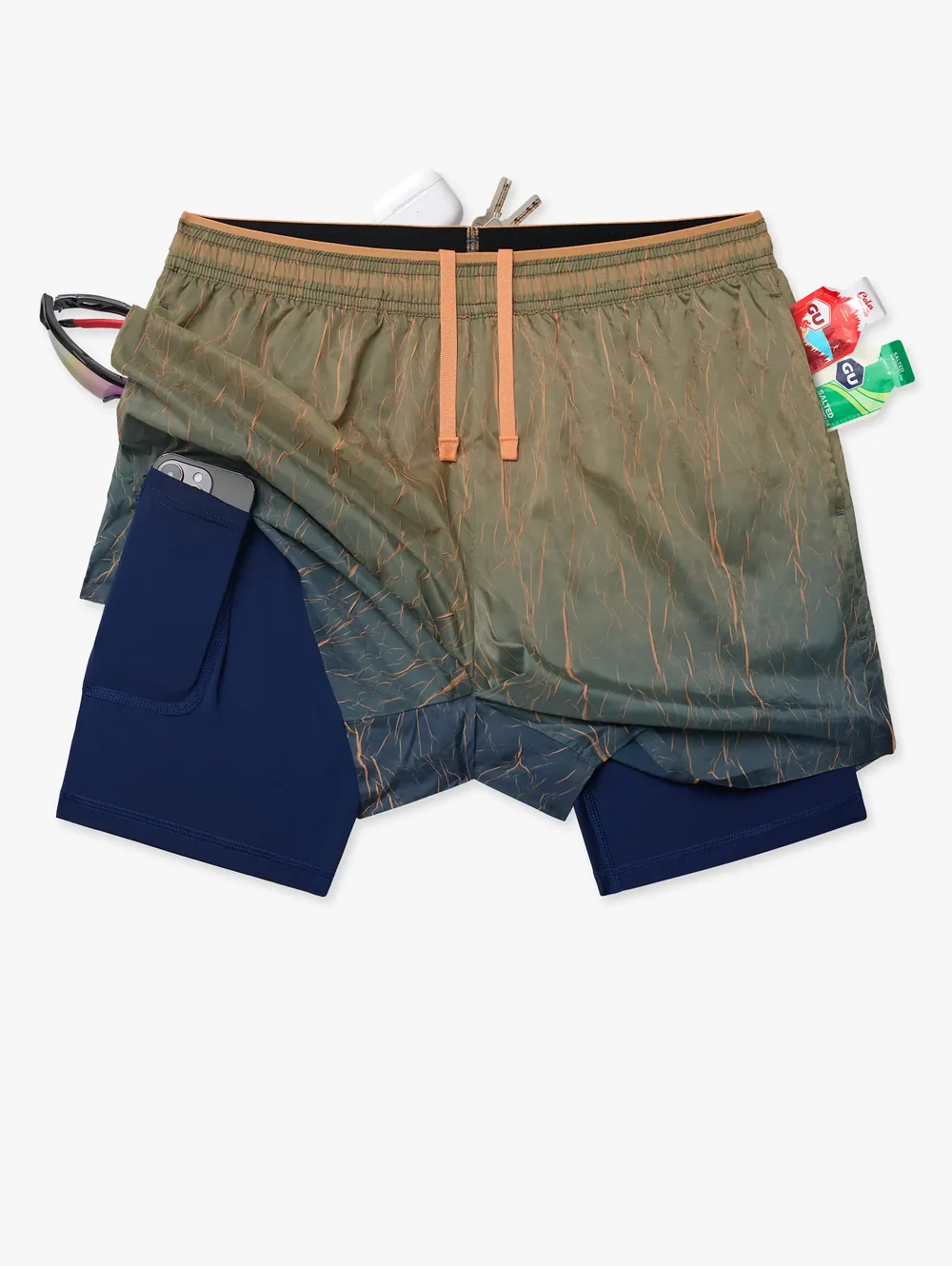 The Peachy Waves 5.5" (Crinkle Ultimate Training Short) - Image 3 - Chubbies Shorts