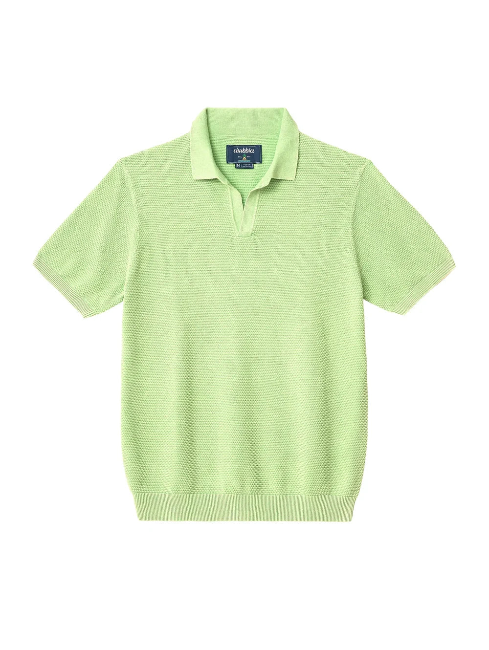 The Pistachio Glow (Knit Polo) - Image 9 - Chubbies Shorts