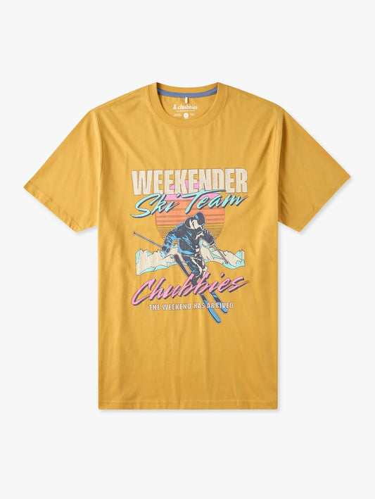 The Pond Skimmer (Non Pocket Graphic Tee) - Image 1 - Chubbies Shorts