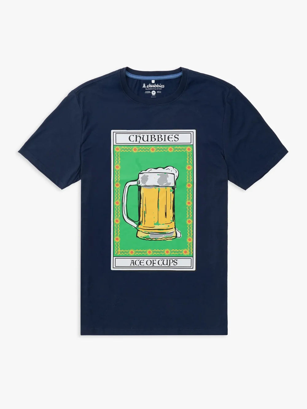 The Raise A Glass (Non Pocket Graphic Tee) - Image 1 - Chubbies Shorts