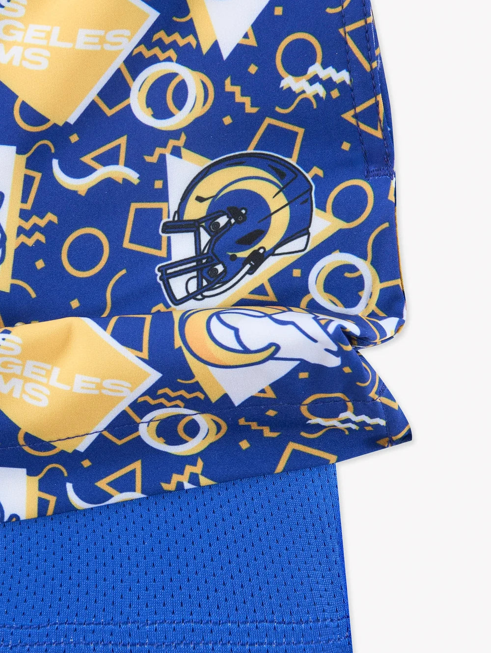 The Rams Game Day Fit (Boys Classic Lined Trunk) - Image 3 - Chubbies Shorts