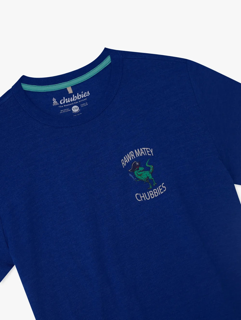The Rex Marks The Spot (Boys Non Pocket T-Shirt) - Image 3 - Chubbies Shorts