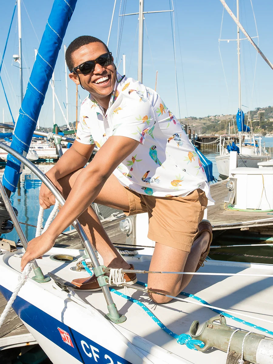 The Staples 5.5" Flat Front (Stretch) - Image 2 - Chubbies Shorts