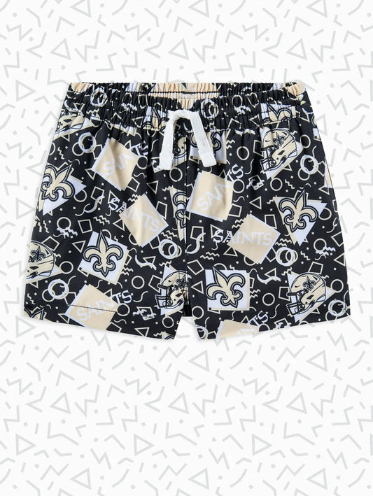 The Saints Game Day Fit (Toddler Swim Trunk) - Image 1 - Chubbies Shorts