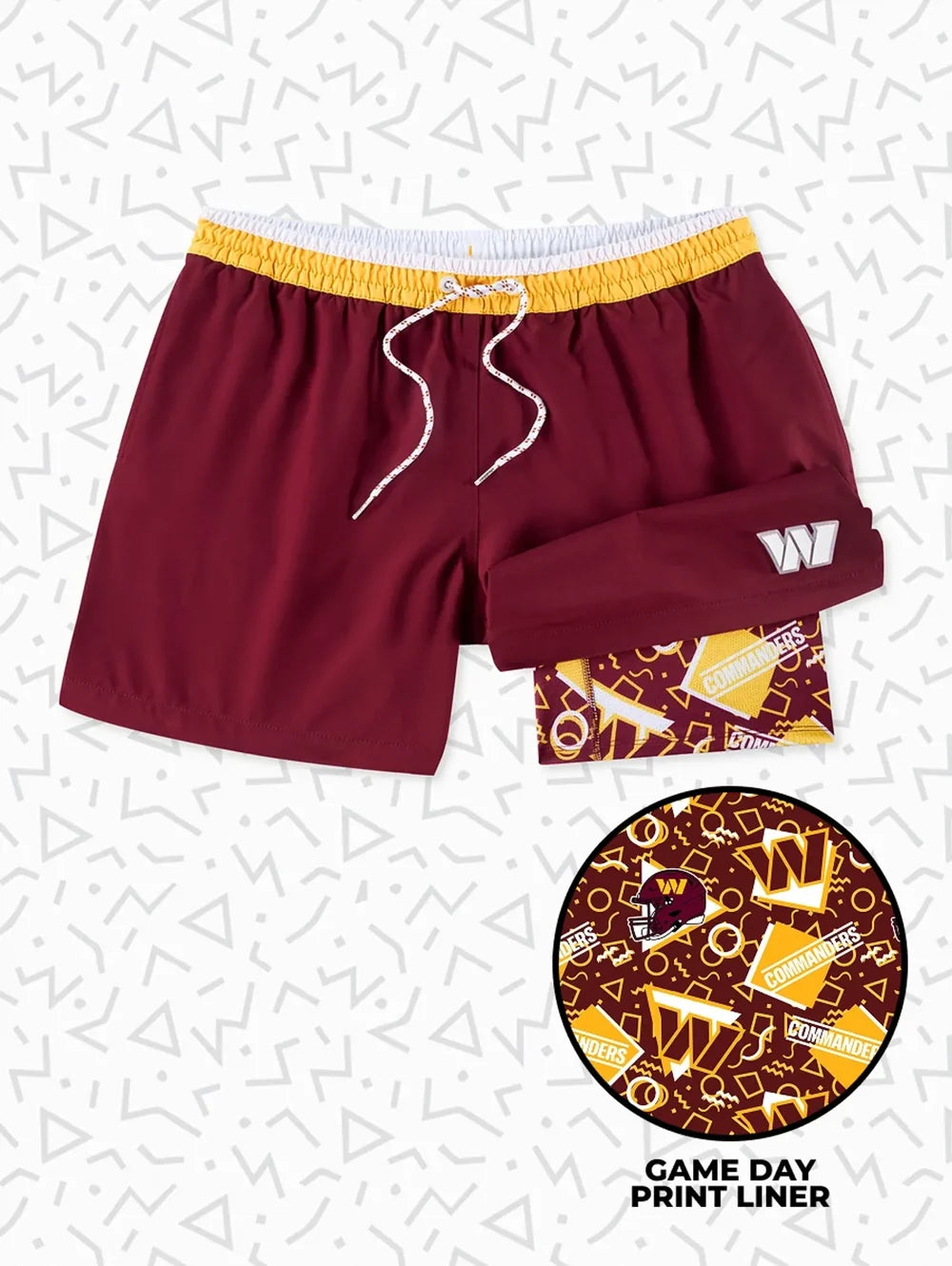 The Secret Commanders 5.5" (Classic Lined Swim Trunks) - Image 1 - Chubbies Shorts