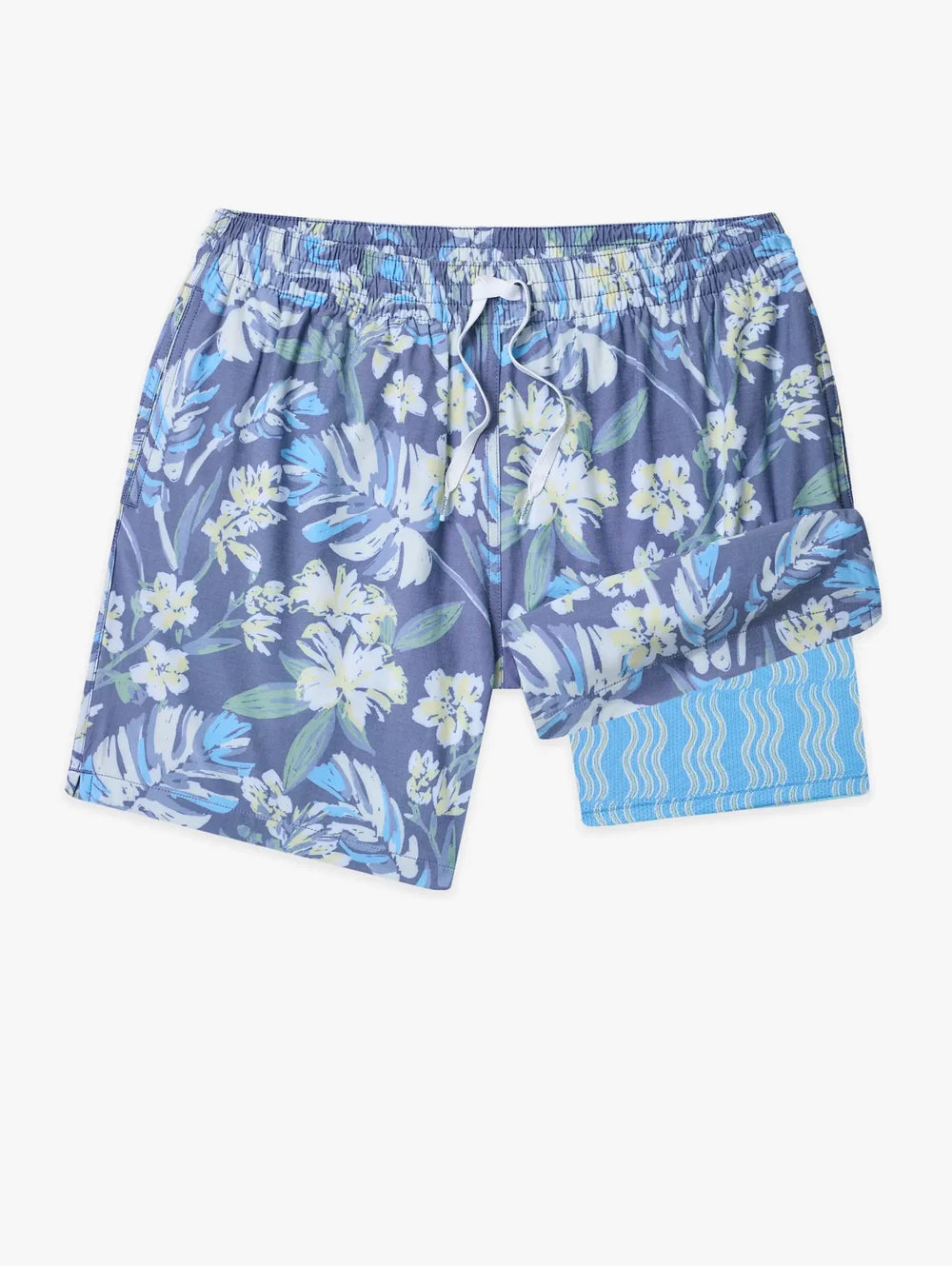 The Starry Night Stems 5.5" (Classic Lined Swim Trunk) - Image 1 - Chubbies Shorts