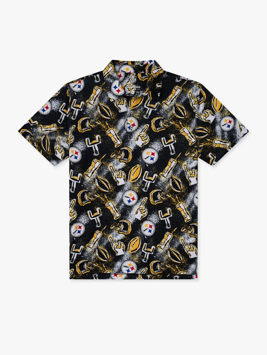 The Steelers First Round Fit (Polo) - Image 1 - Chubbies Shorts