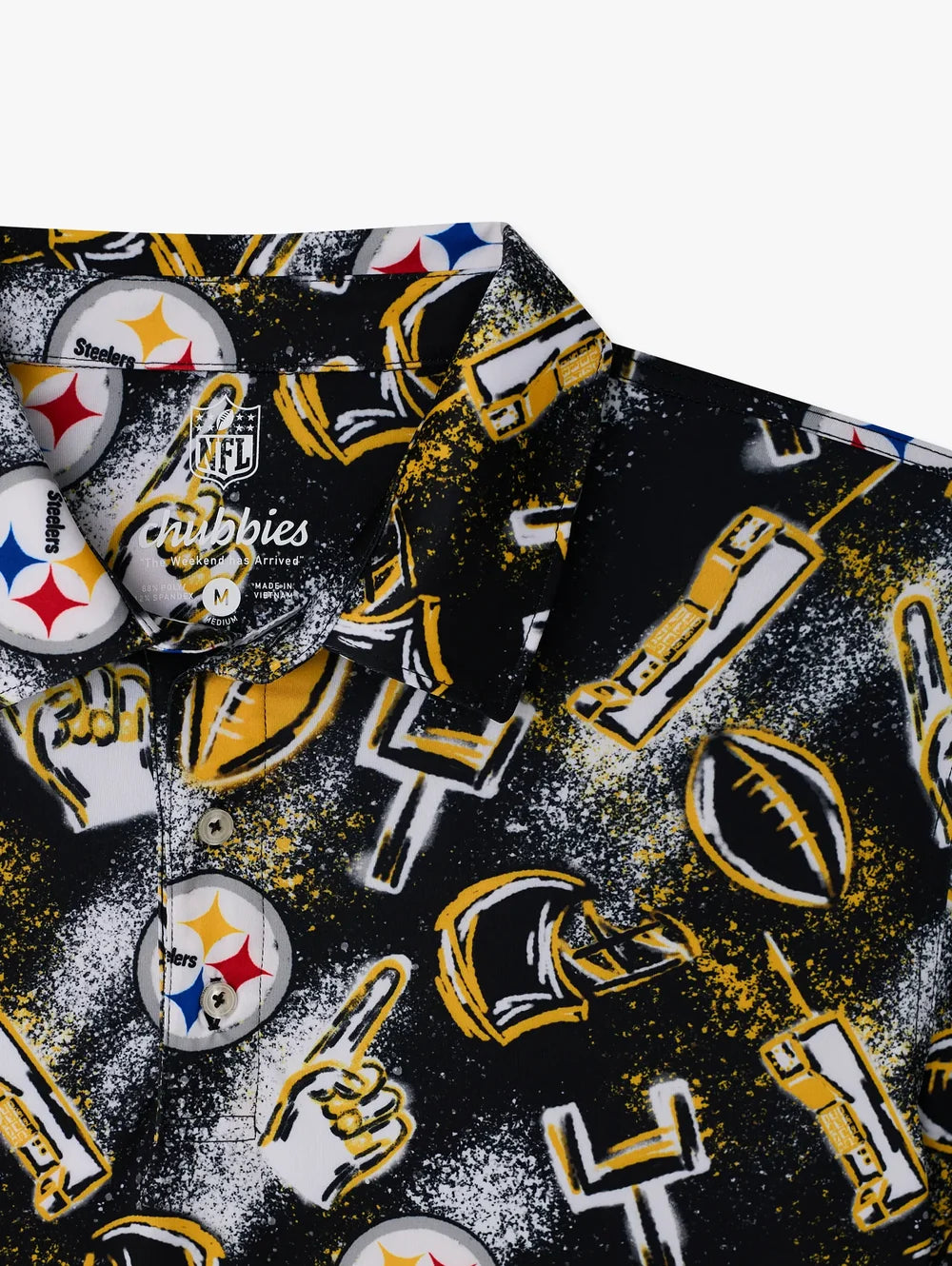 The Steelers First Round Fit (Polo) - Image 3 - Chubbies Shorts