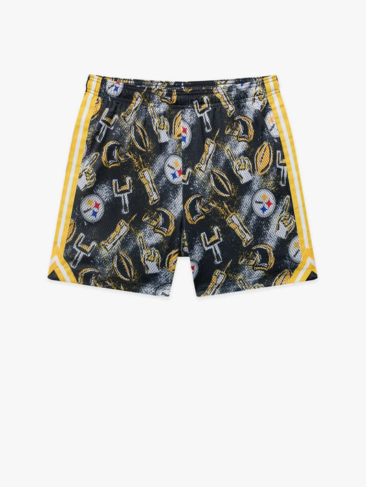 The Steelers First Round Fit (Mesh Short) - Image 1 - Chubbies Shorts