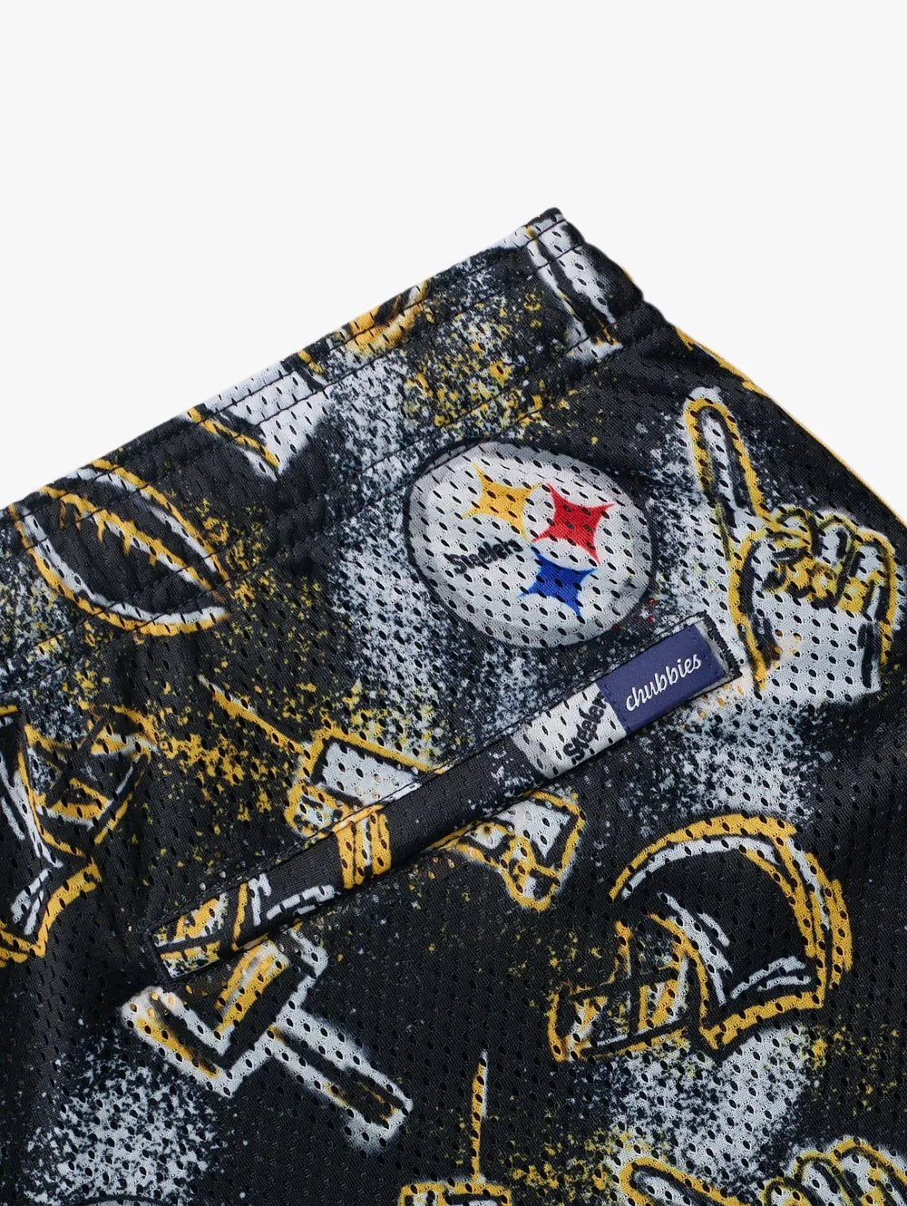 The Steelers First Round Fit (Mesh Short) - Image 3 - Chubbies Shorts