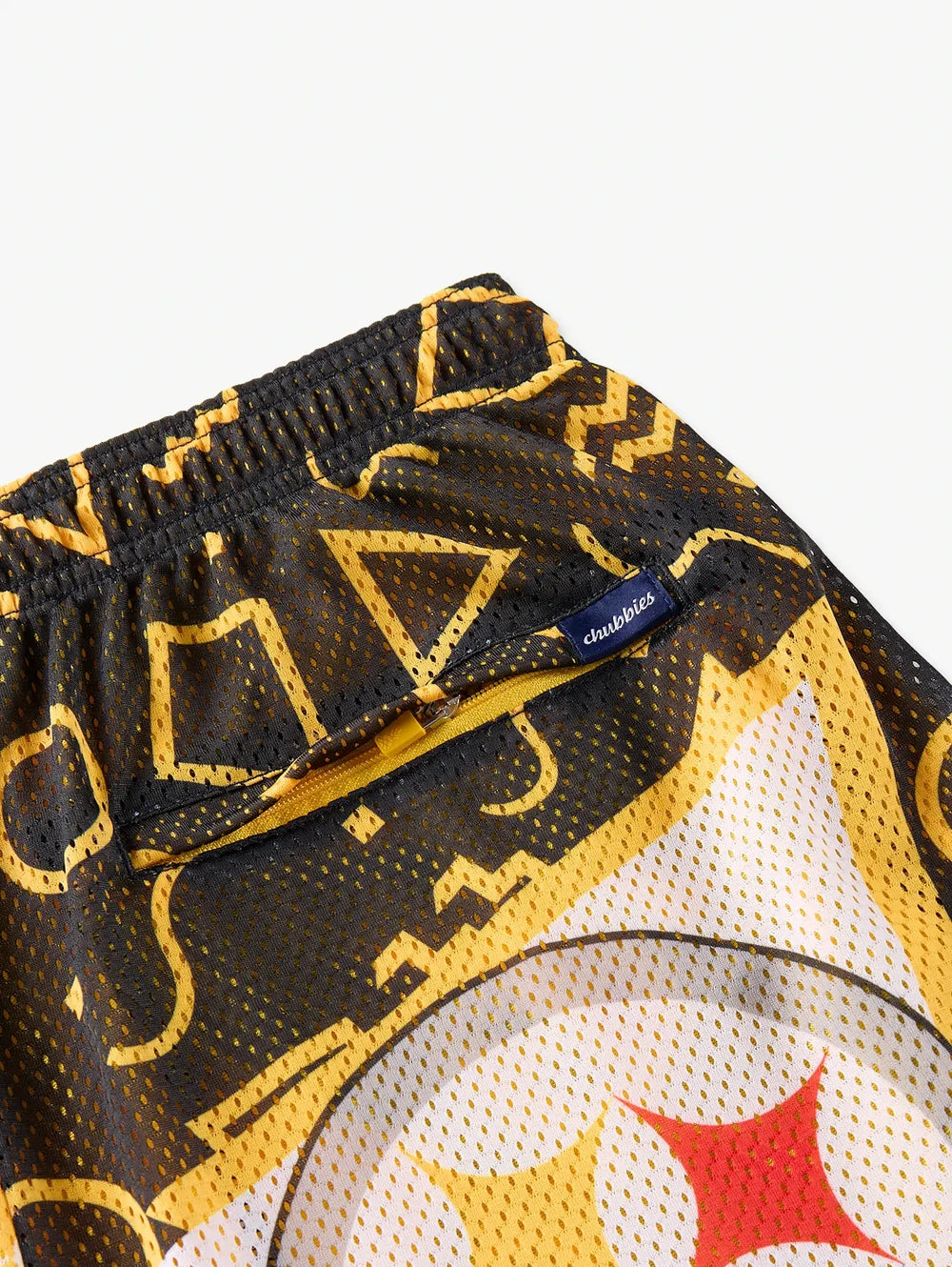 The Steelers Game Day Fit (Mesh Short) - Image 3 - Chubbies Shorts