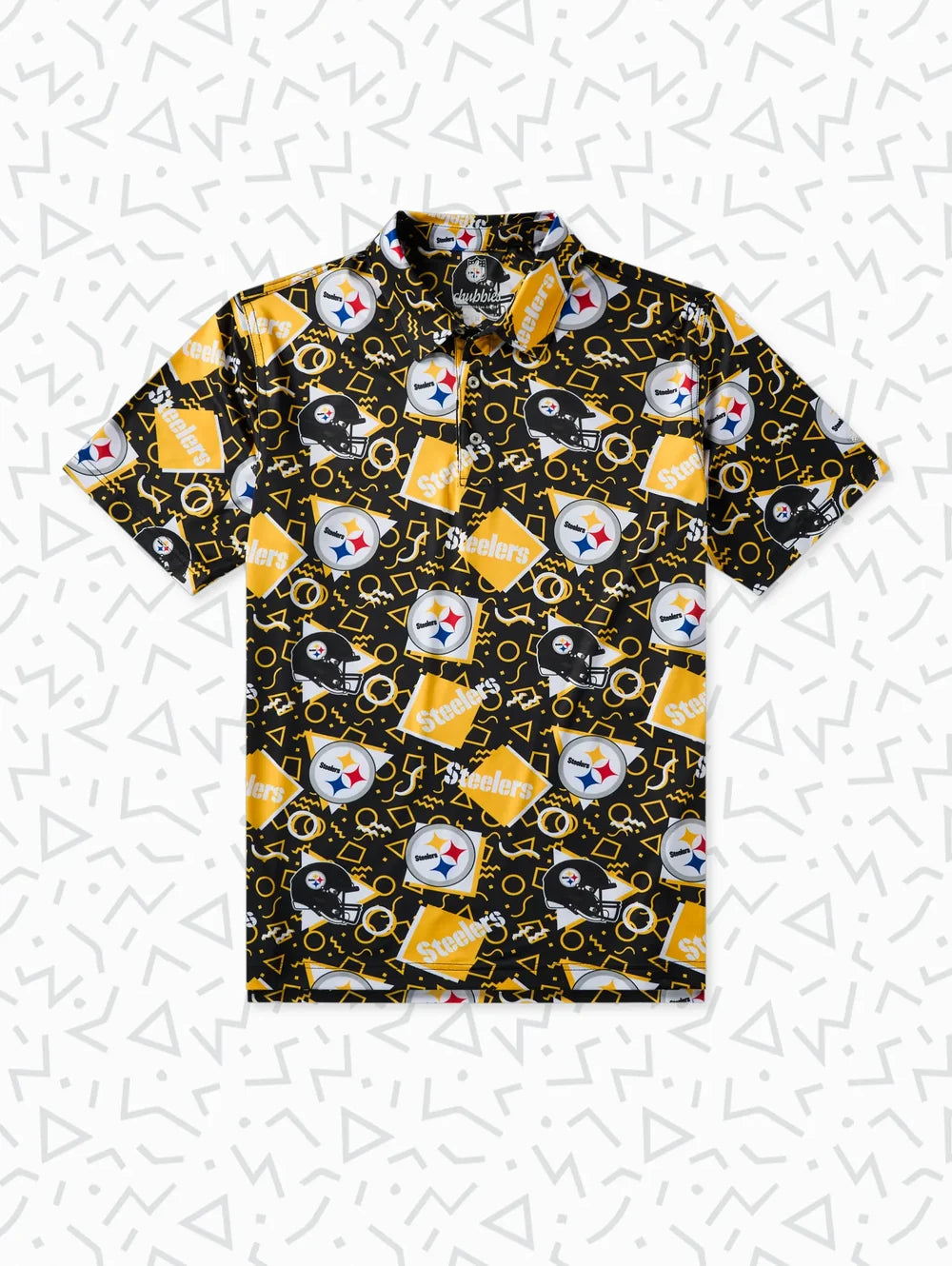 The Steelers Game Day Fit (Performance Polo) - Image 1 - Chubbies Shorts