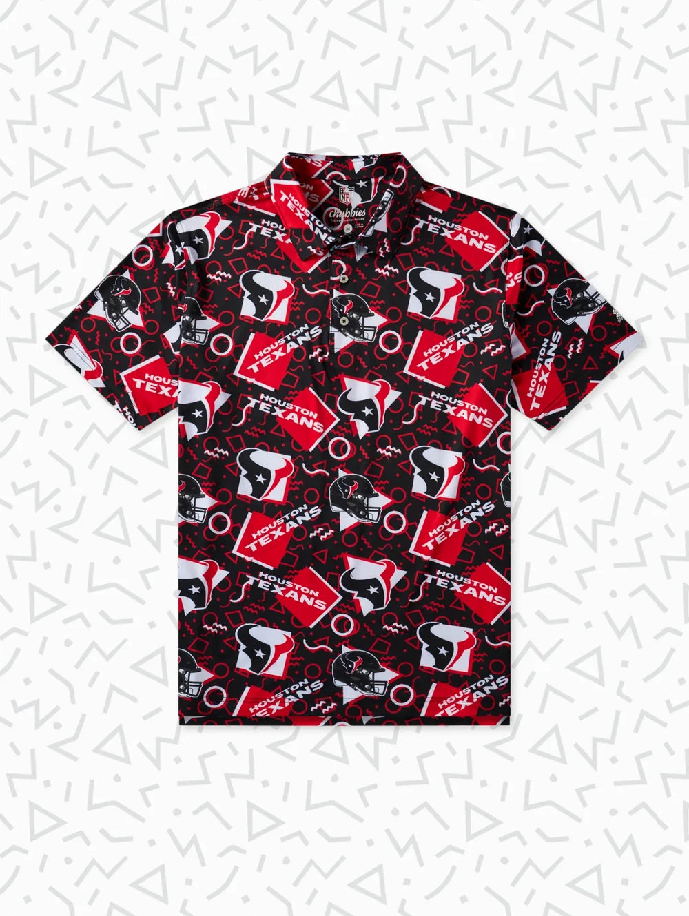 The Texans Game Day Fit (Performance Polo) - Image 1 - Chubbies Shorts