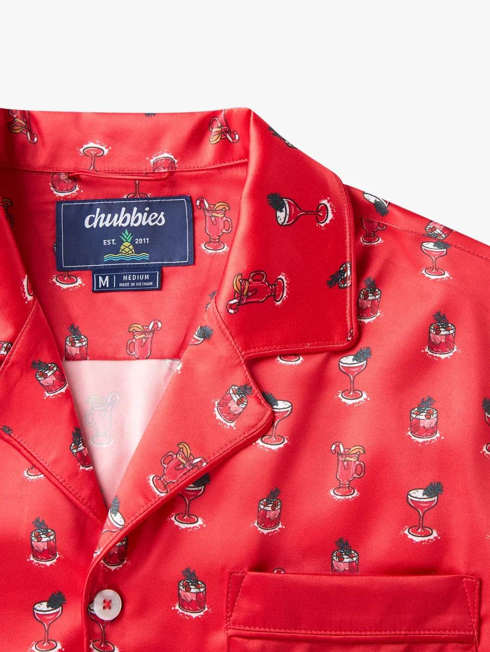 The That's The Spirit (Satin Sleep Shirt) - Image 2 - Chubbies Shorts