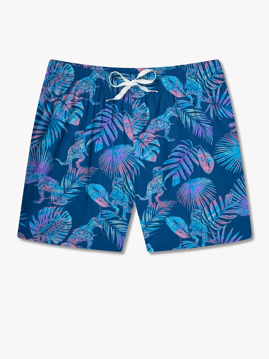 The Prehistoric Blues 5.5" (Classic Swim Trunk) - Image 3 - Chubbies Shorts
