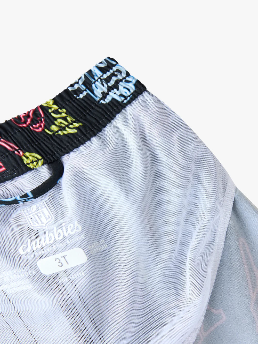 The Neon Bills (NFL Toddler Swim Trunk) - Image 3 - Chubbies Shorts