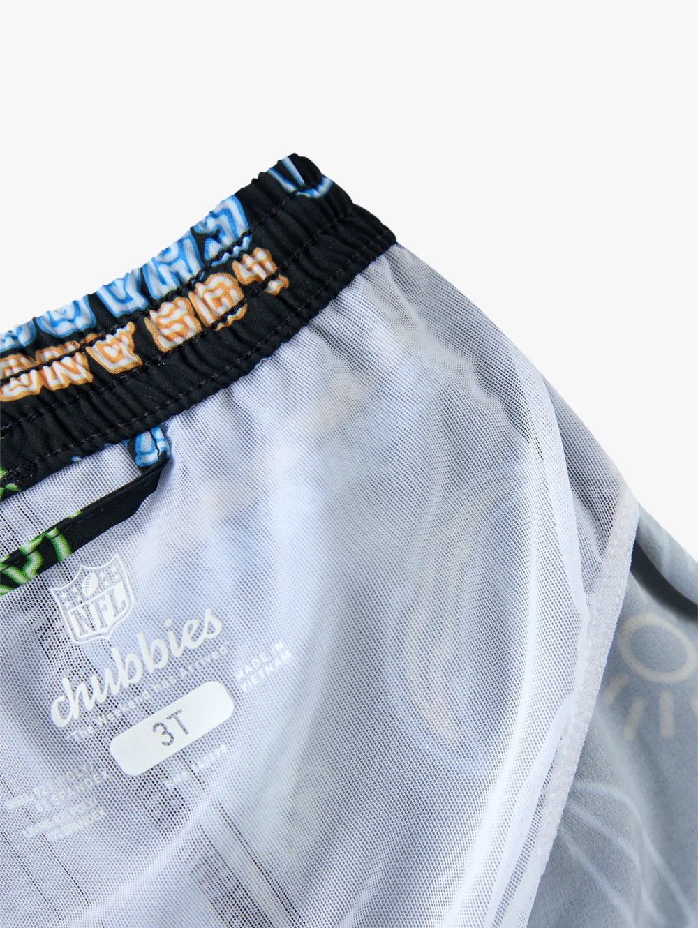 The Neon Chargers (NFL Toddler Swim Trunk) - Image 2 - Chubbies Shorts