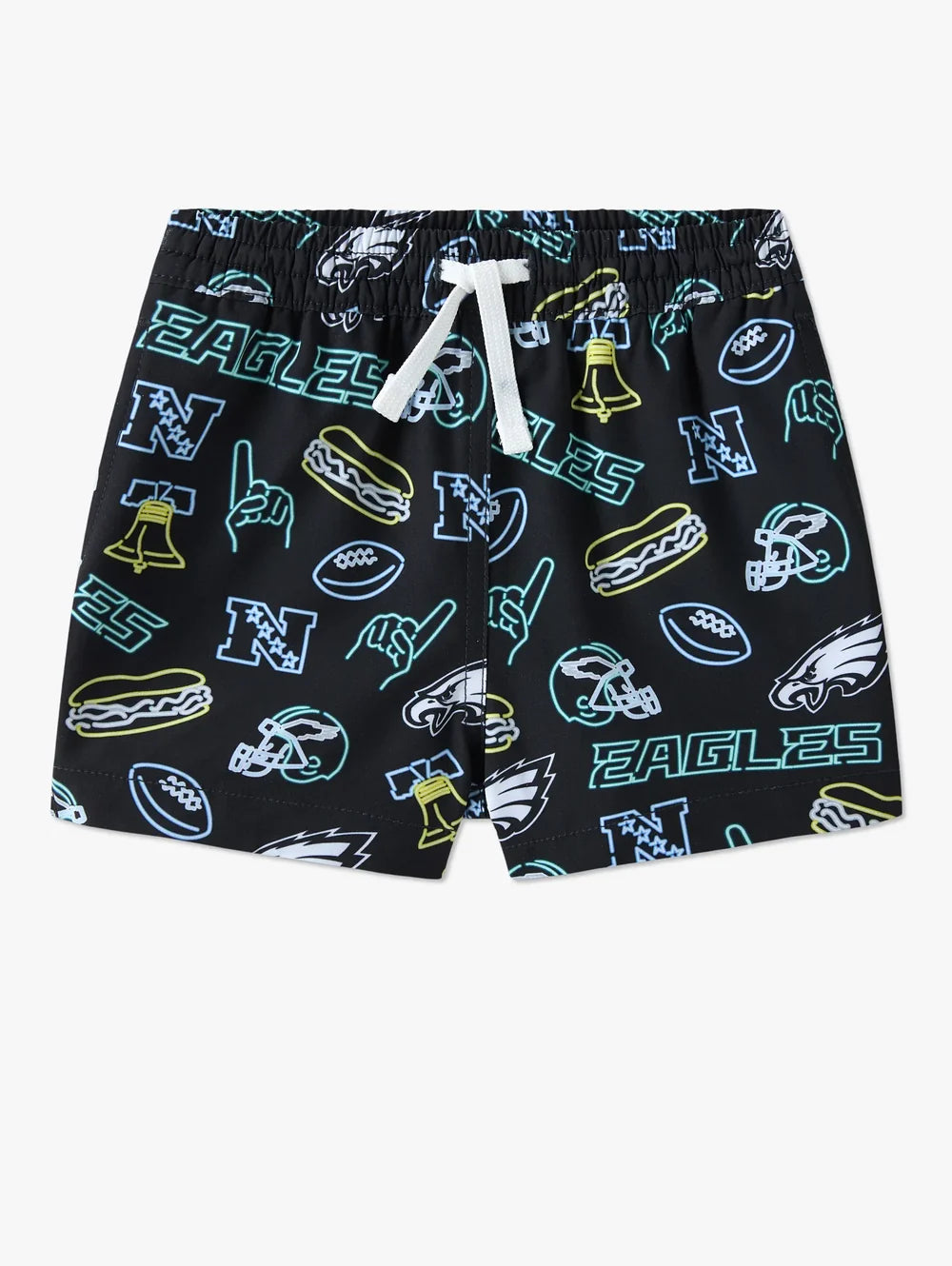 The Neon Eagles (NFL Toddler Swim Trunk) - Image 1 - Chubbies Shorts