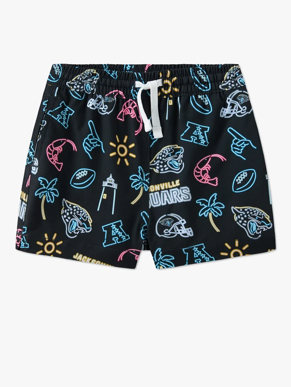 The Neon Jaguars (NFL Toddler Swim Trunk) - Image 1 - Chubbies Shorts