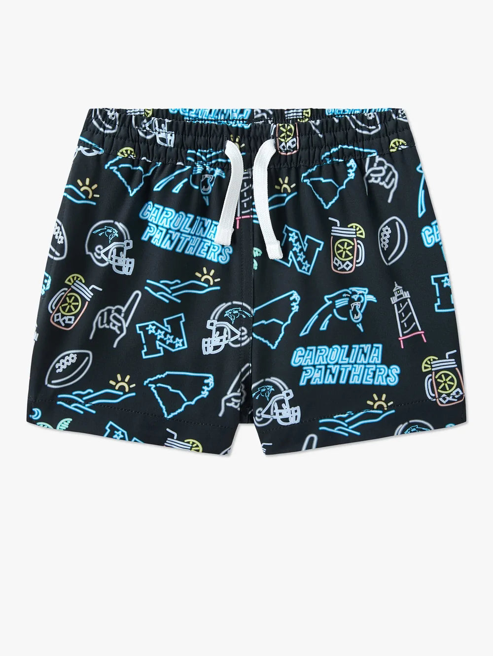 The Neon Panthers (NFL Toddler Swim Trunk) - Image 1 - Chubbies Shorts