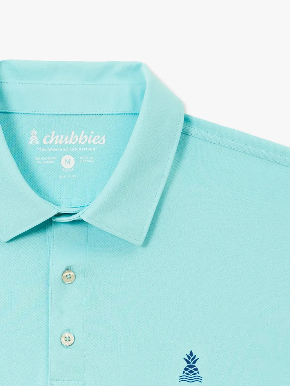 The Thigh In The Sky Blue (Range Polo) - Image 2 - Chubbies Shorts