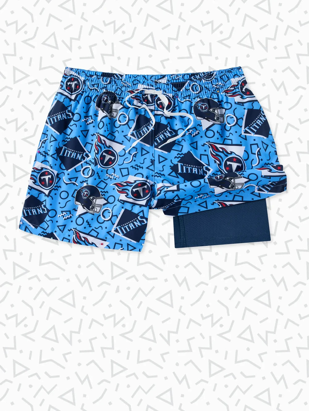 The Titans Game Day Fit 5.5" (Classic Lined Swim) - Image 1 - Chubbies Shorts