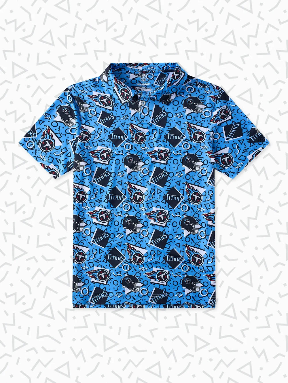 The Titans Game Day Fit (Boys Performance Polo) - Image 1 - Chubbies Shorts