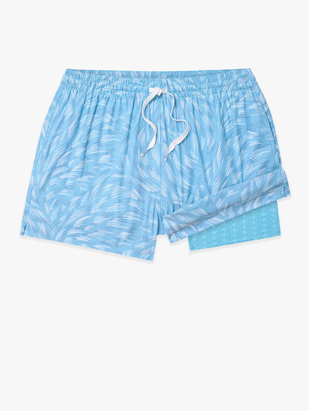 The Turqoiuse Tides 4" (Classic Lined Swim Trunk) - Image 1 - Chubbies Shorts