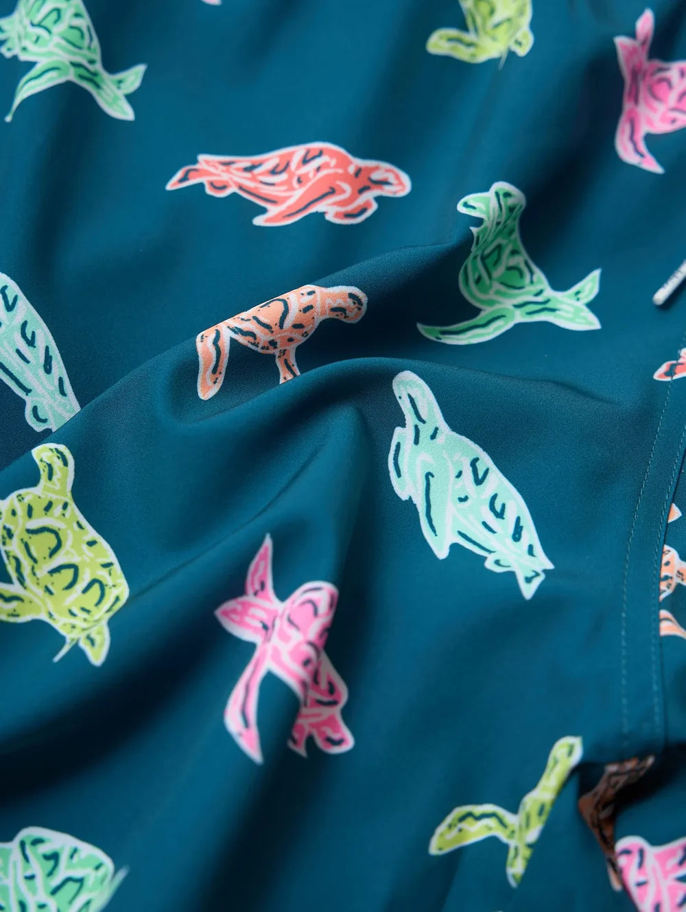 The Turtally Awesomes 4" (Classic Lined Swim Trunk) - Image 3 - Chubbies Shorts