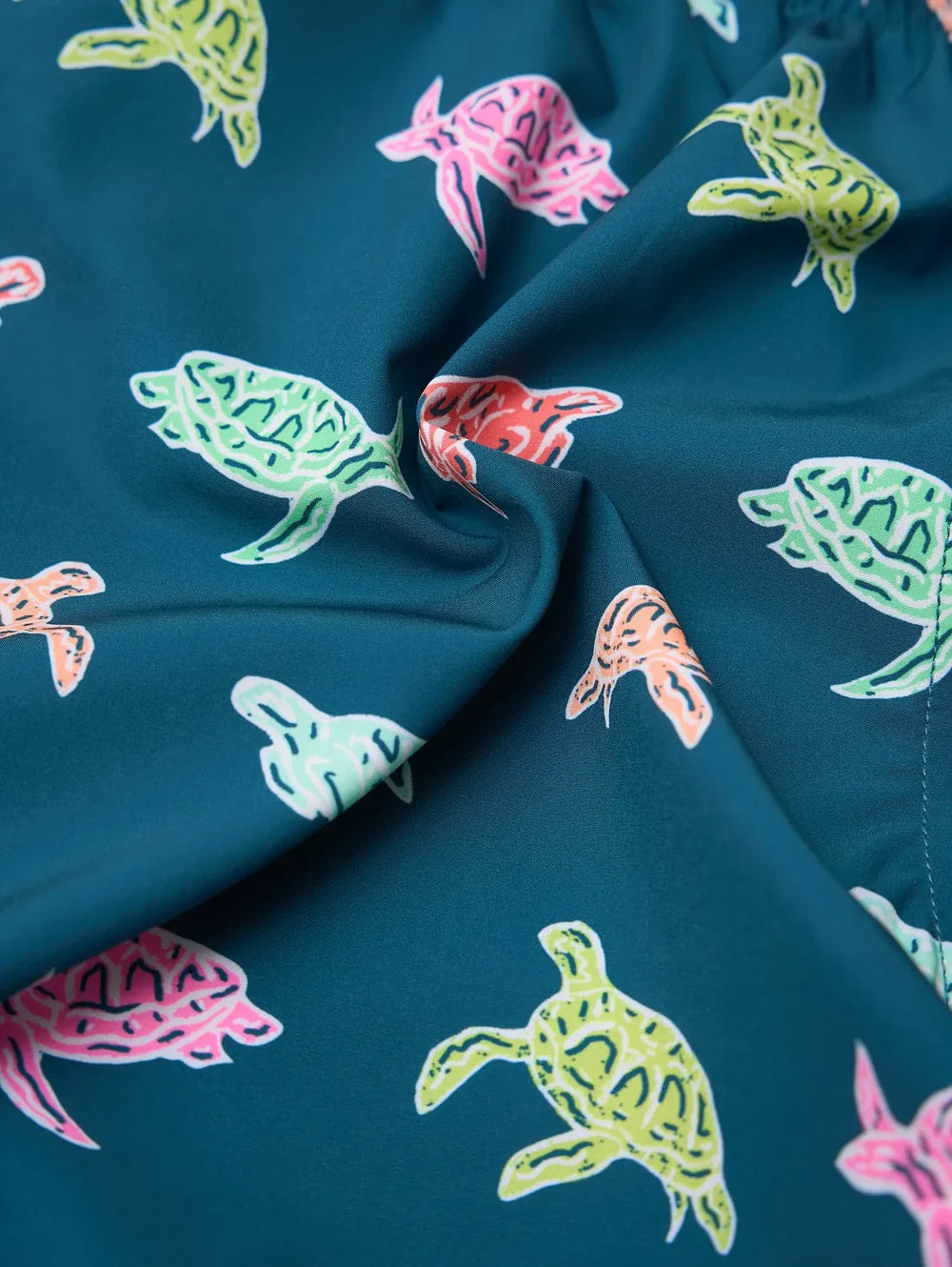 The Turtally Awesomes 5.5" (Classic Swim Trunk) - Image 3 - Chubbies Shorts