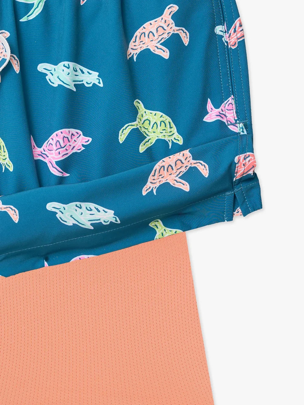 The Turtally Awesomes 5.5" (Classic Lined Swim Trunk) - Image 2 - Chubbies Shorts