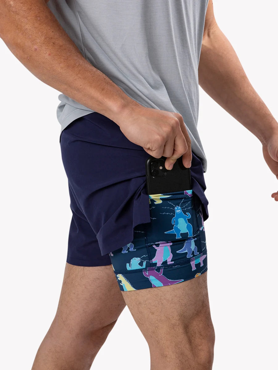 The Tyrannosaurus Reps 5.5" (Ultimate Training Shorts) - Image 2 - Chubbies Shorts
