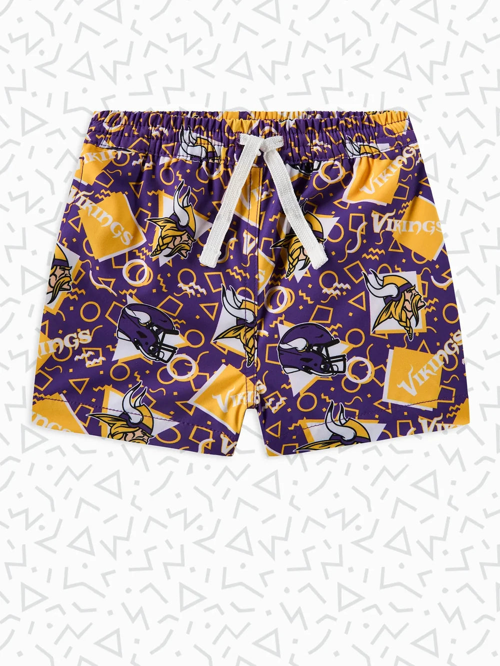 The Vikings Game Day Fit (Toddler Swim Trunk) - Image 1 - Chubbies Shorts