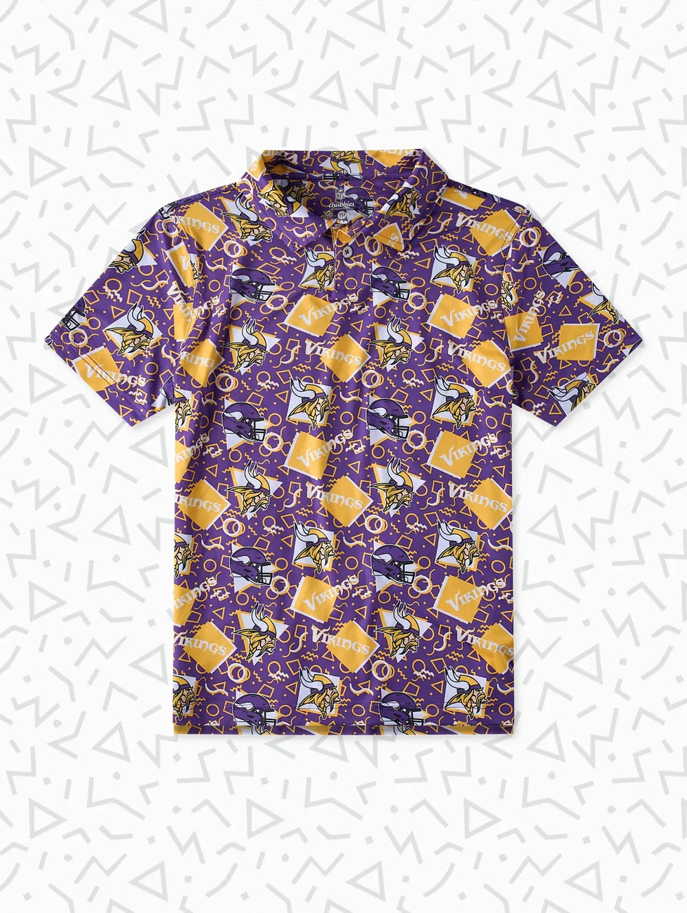 The Vikings Game Day Fit (Boys Performance Polo) - Image 1 - Chubbies Shorts