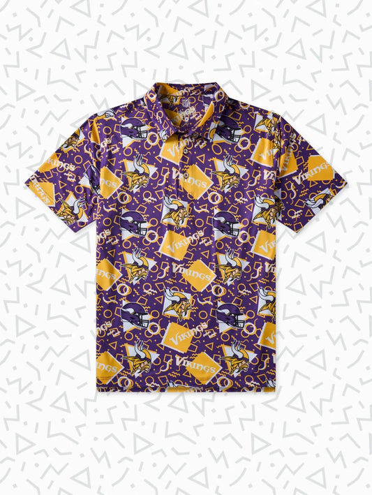 The Vikings Game Day Fit (Performance Polo) - Image 1 - Chubbies Shorts