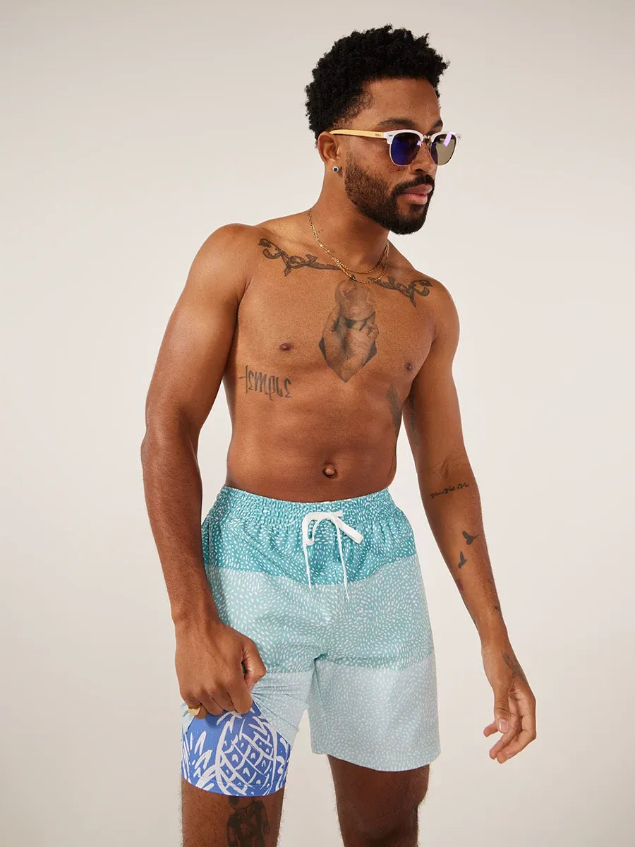 The Whale Sharks 7" (Lined Classic Swim Trunk) - Image 1 - Chubbies Shorts