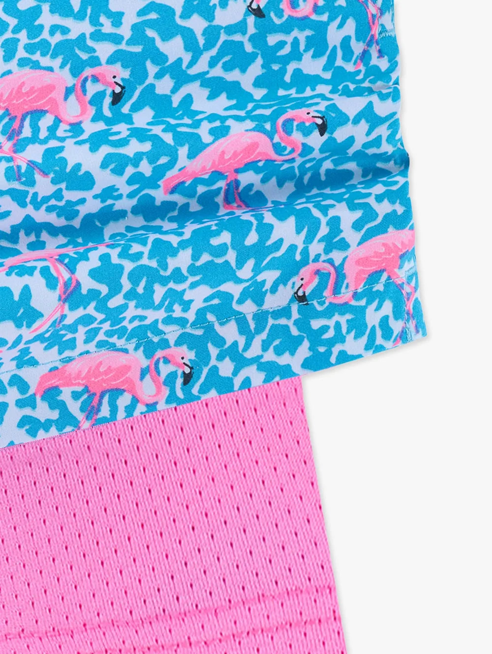 The Domingos Are For Flamingos (Boys Lined Classic Swim Trunk- Shorter) - Image 7 - Chubbies Shorts