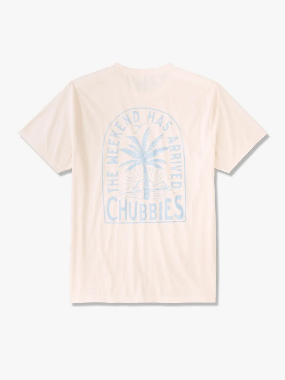 The Going in the Duffle (Non Pocket Graphic T-Shirt) - White - Image 2 - Chubbies Shorts