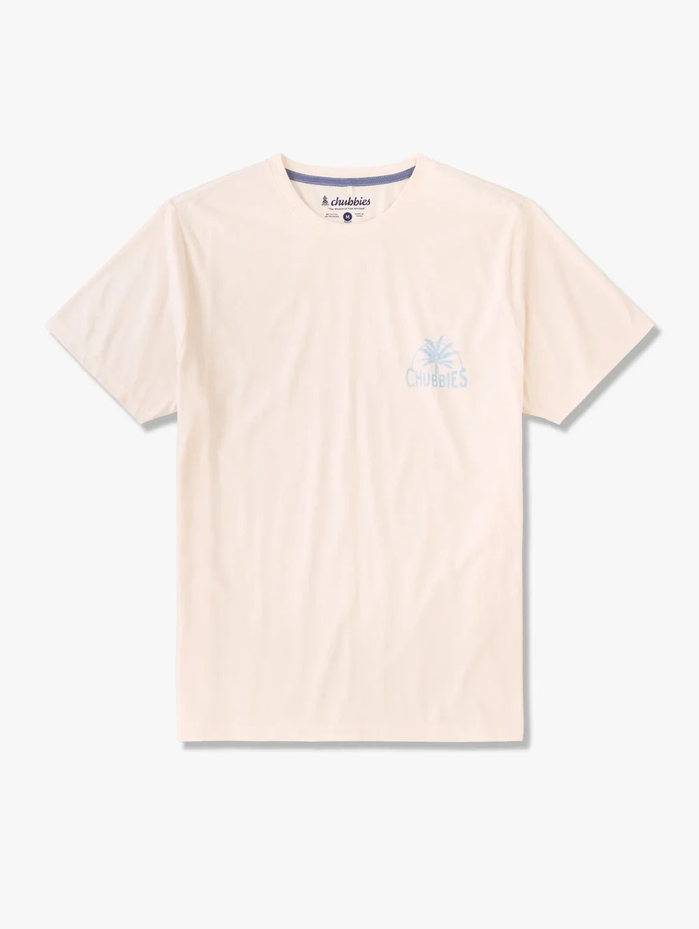 The Going in the Duffle (Non Pocket Graphic T-Shirt) - White - Image 1 - Chubbies Shorts