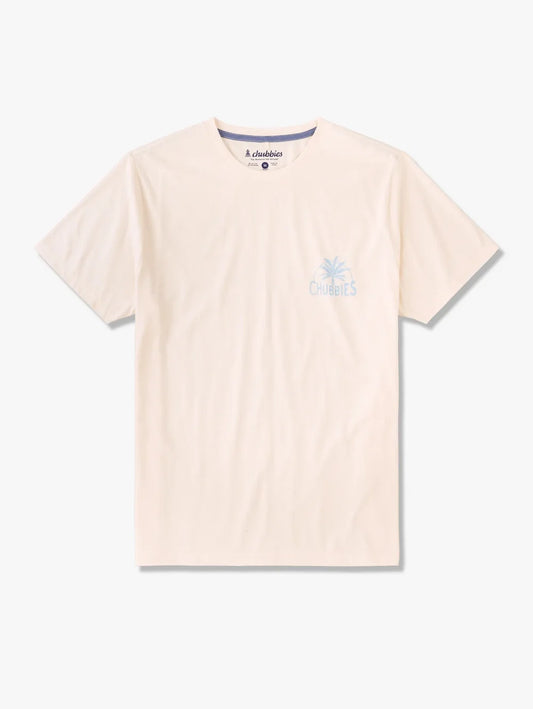 The Going in the Duffle (Non Pocket Graphic T-Shirt) - White - Image 1 - Chubbies Shorts