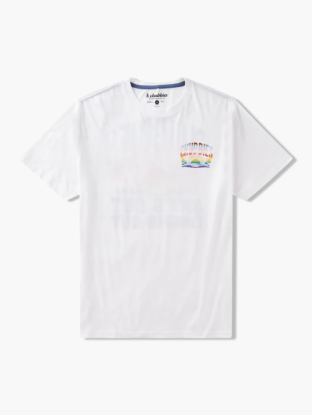 Loud & Proud (Non Pocket Graphic T-Shirt) - Image 1 - Chubbies Shorts