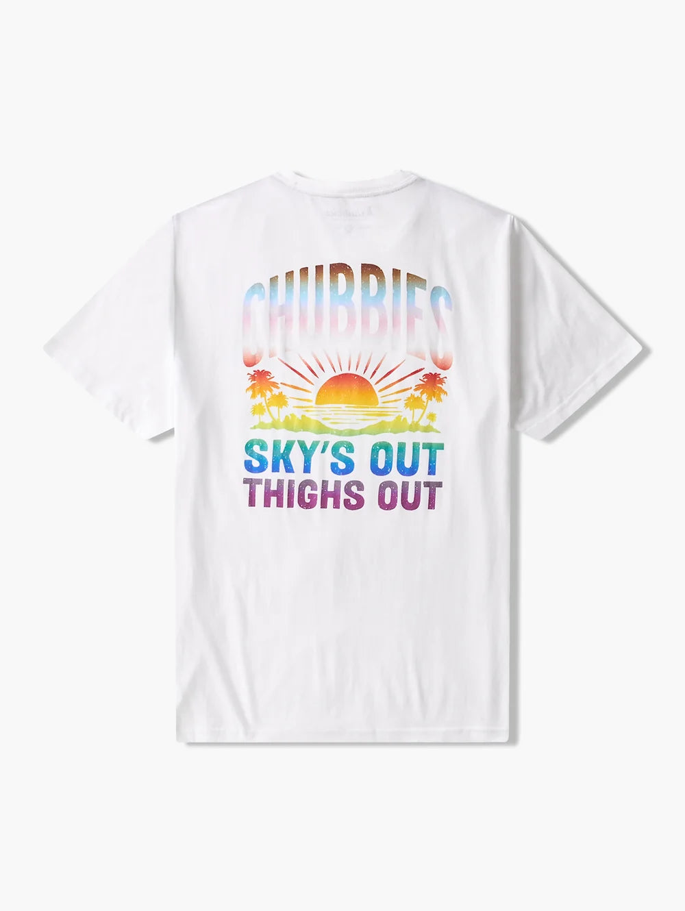 Loud & Proud (Non Pocket Graphic T-Shirt) - Image 2 - Chubbies Shorts