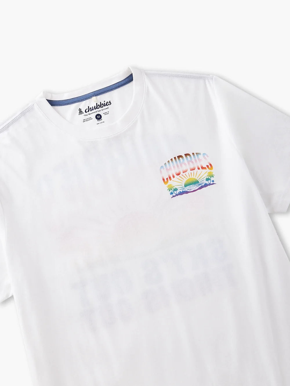 Loud & Proud (Non Pocket Graphic T-Shirt) - Image 3 - Chubbies Shorts