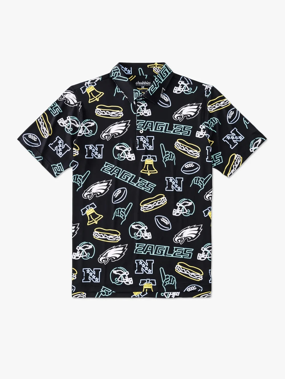 The Neon Eagles (NFL Performance Polo) - Image 1 - Chubbies Shorts