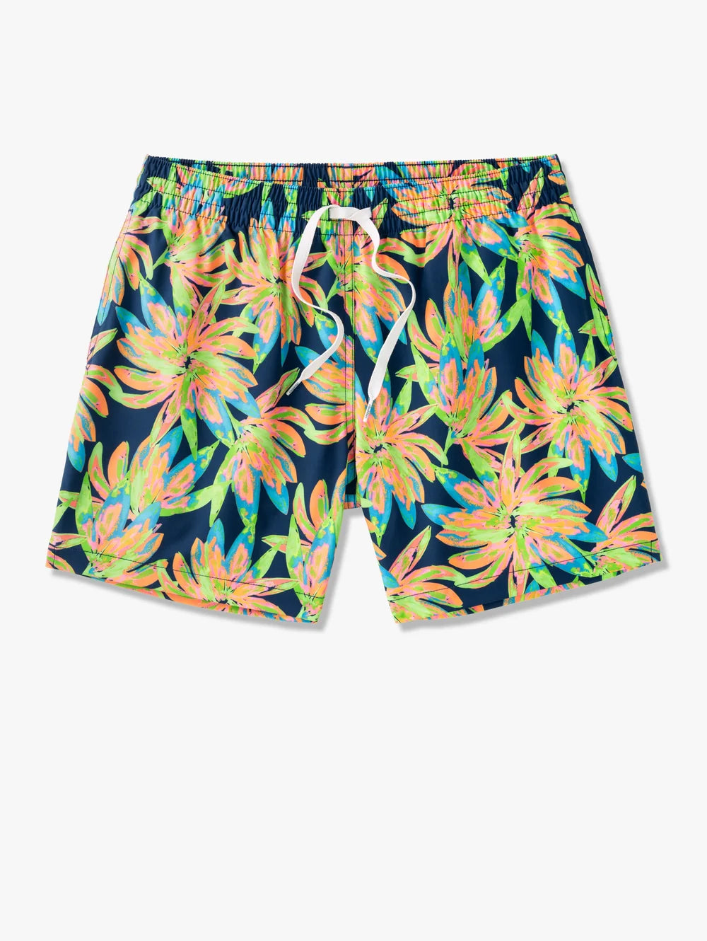 The Ocean Flowers 5.5" (Classic Swim Trunk) - Image 1 - Chubbies Shorts
