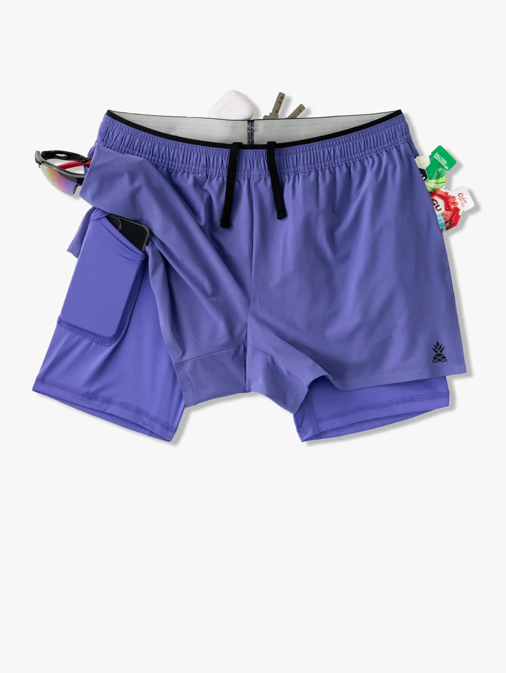 The Purple Rains 4" (Ultimate Training Short) - Image 2 - Chubbies Shorts
