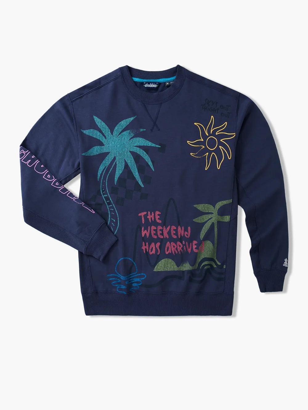 The Sketchy (Soft Terry Crewneck) - Image 1 - Chubbies Shorts